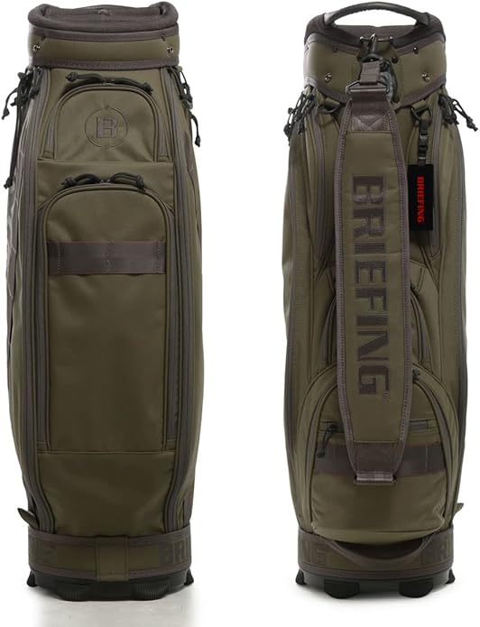 Amazon | [ブリーフィング] ゴルフ キャディバッグ カート型 4分割